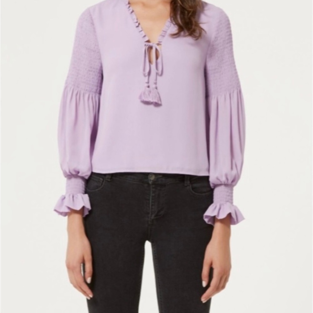 Rebecca Minkoff Lavender Blouse